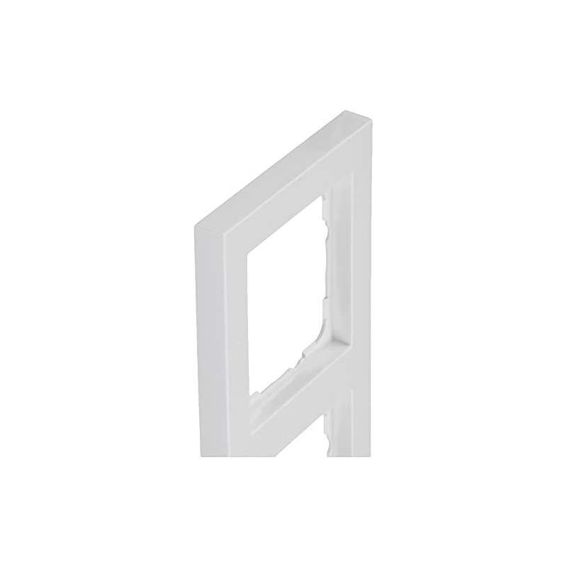 GIRA 021229 Cover Frame, 2 Gang Gira E2 pure white