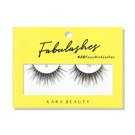 KARA BEAUTY FABULASHES 3D Faux Mink False Eyelashes - Style A56