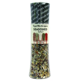 Cape Herb & Spice - Giant Grinder - Seasoned Salt, No MSG, No Artificial Flavouring, Non-GMO, Halal, Vegan, 240g