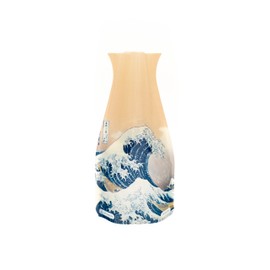 MODGY Collapsible & Expandable Plastic Vase - NOT Glass (The Great Wave)