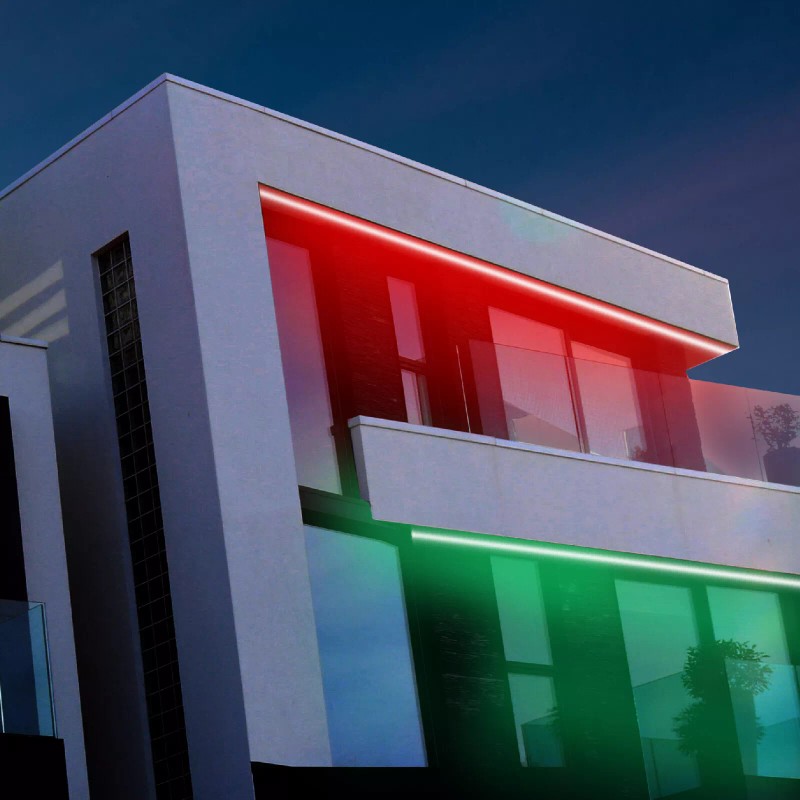 SHENKENUO LED Strip Lights RGB SMD2835 DC12v Color Changing LED