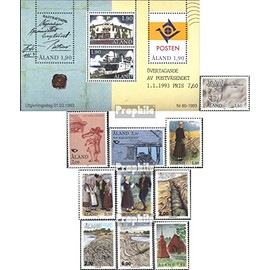 Finland - Aland 65-78 (complete.issue.) Volume 1993 completeett unmounted mint/never hinged ** MNH 1993 Post sovereignty, rock, ChUrch U.A. (Stamps for collectors)