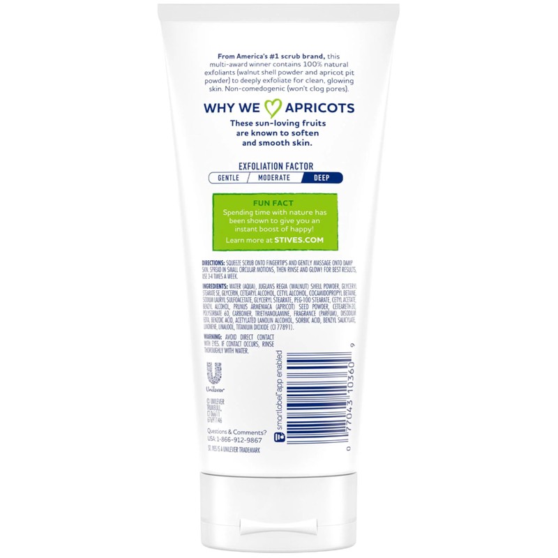 St. Ives Fresh Skin Invigorating Apricot Scrub 6 Oz (2