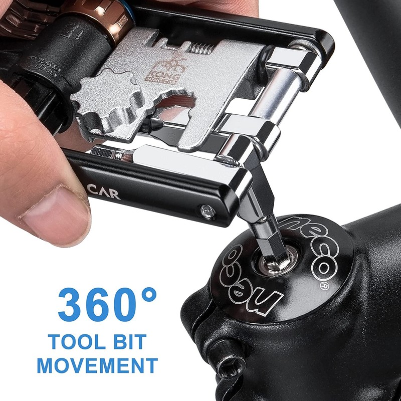 Kadacha 20 in 1 Bicycle Multifunctional Tool with CO2 Inflator