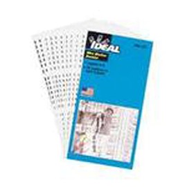 Ideal 44-104 Wire Marker Booklets-Legend-46-90 10 Each