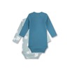 Sanetta Baby Bodysuit Long Sleeve (Double Pack) Blue | High