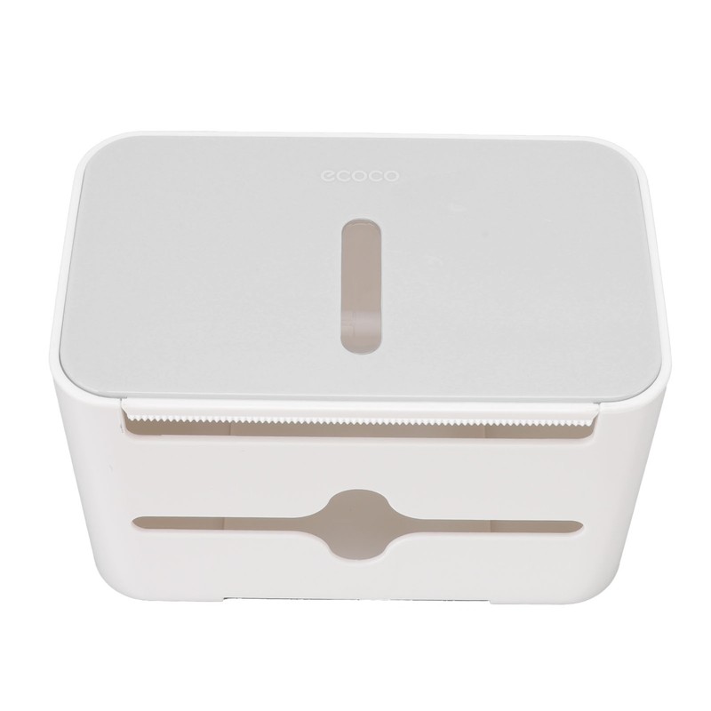 Toilet Paper Roll Box Cover Waterproof Punch Free Prevent Corrosion