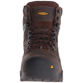 KEEN Utility Men's Louisville 6" WP Industrial Boot, Cascade Brown, 8.5 D US