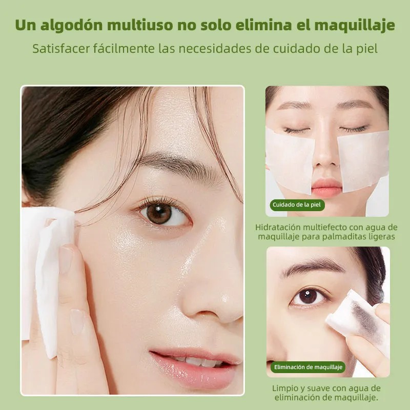 240 Pcs Esponja Facial Engrosado De Tres Capas Para Limpieza