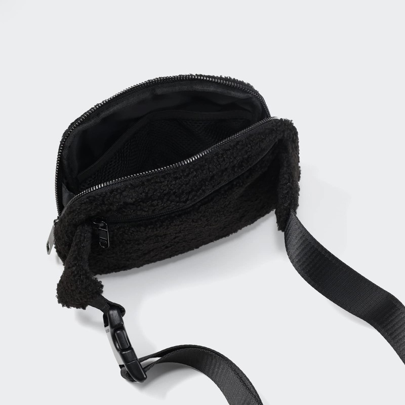 Pander Large 2L Fanny Pack Everywhere Fleece Belt Bag for