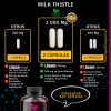 NSN Milk Thistle con Cardo Mariano Moringa Jengibre Alcachofa Achicoria