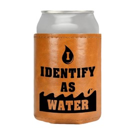 Whimsigulp Gifts for Men Dad, Stocking Fillers for Men PU Leather Can Cooler – Funny Gift for Husband, Grandpa, or Dad – Christmas or Fathers Day Gifts for Him, Birthday or Anniversary Idea