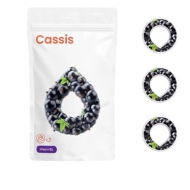 Fragrance Pods Original for Air Up Bottle with Refreshing Cassis Flavour - 0 Sugar, 0 Calories Only Natural Aroma - 3x Air Up Pods for 15L Water with Flavour by Fragrance