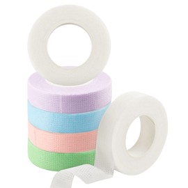 Lunamoon 6 Rolls of Eyelash Tape, Eyelash Extension Tape, Insulation, Micropore Lash Tape, Eyelash Tape for Eyelash Extension (Colour)