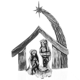 Wendell August Mini Nativity 10-Piece Boxed Set