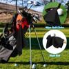 PATIKIL 50 x 40cm Tri-Fold Golf Towel 2 Pcs Microfiber