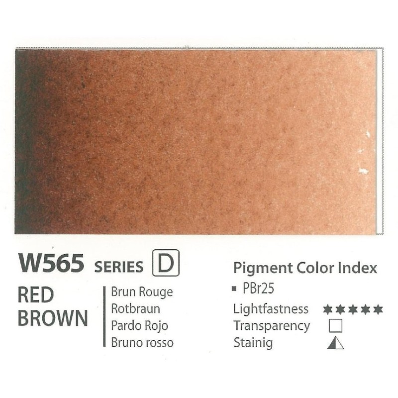 Mission Gold Water Colour, 15ml, Red Brown
