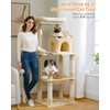 MUTTROS Cat Tree for Large Cats Adult with Metal Plush
