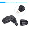 sourcing map Drip Irrigation Elbow with Barbed Fitting 8 mm