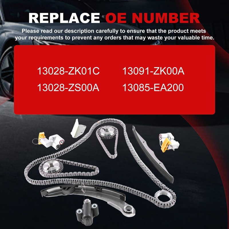 Engine Timing Chain Kit 4.0L Fit for 2005-2015 Xterra Frontier,