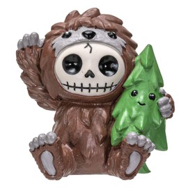 Furrybones Summit Collection Bigfoot Figurine Decorative Signature in Sasquatch Costume 3 Inch Tall Collectible Statue