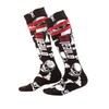 O'Neal Pro Sox Medias para hombre (negro, talla única), crossbones,