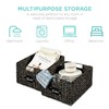 Best Choice Products Pantry Baskets Set of 2 16x12in Water