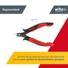 Wiha 26813 Z40112803 Electronic Side Cutters with Wire Retention Clip
