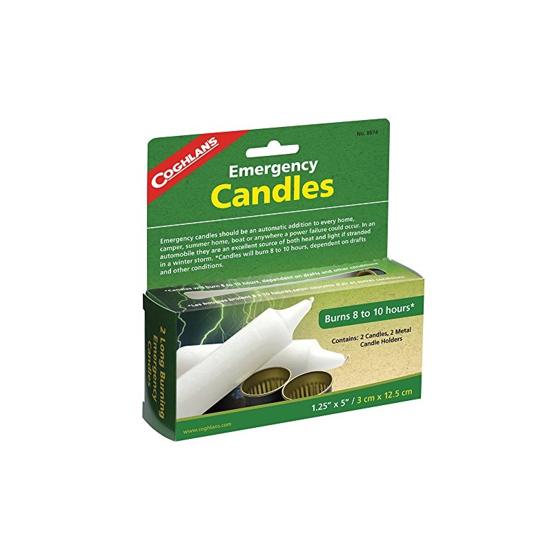 Coghlans 8674 Long Burning Emergency Candles