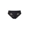 Intimissimi Woman's Pretty Flowers Panties in Black, Size M