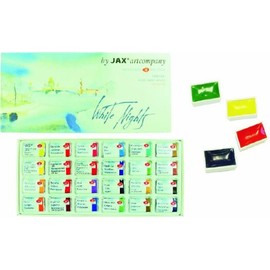 Watercolour Paint White Nights 24 Pots Russian Artist Colours
