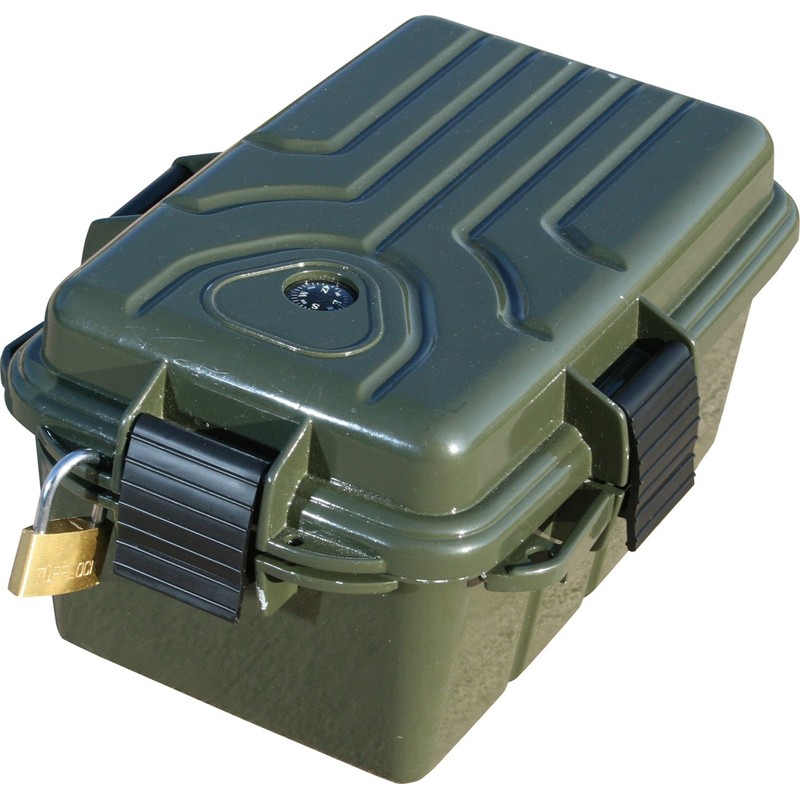 MTM Survivor Dry Box with O-Ring Seal (Forest Green, Large)