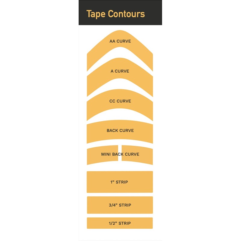 Sunshine Tape| Stick It Wig Tape | 36 Pieces |