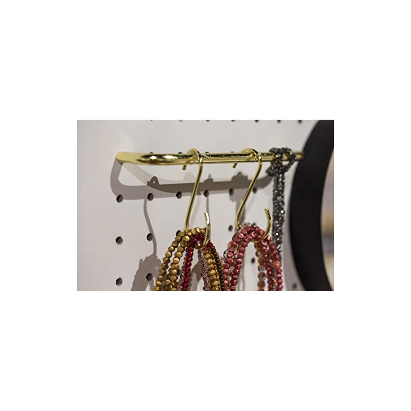 Rayher 4 x Gold Metal S Hooks for Rayher Pin