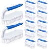 Lallisa 12 Pcs Scrub Brush for Cleaning Comfortable to Grip