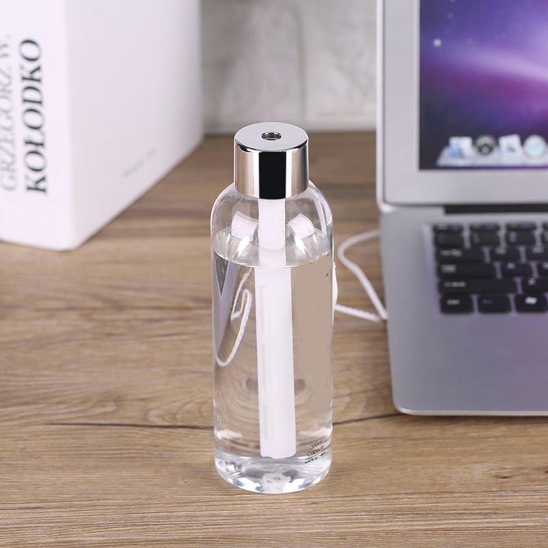 300ml Mini Air Diffuser Mist Maker Portable USB Water Bottle