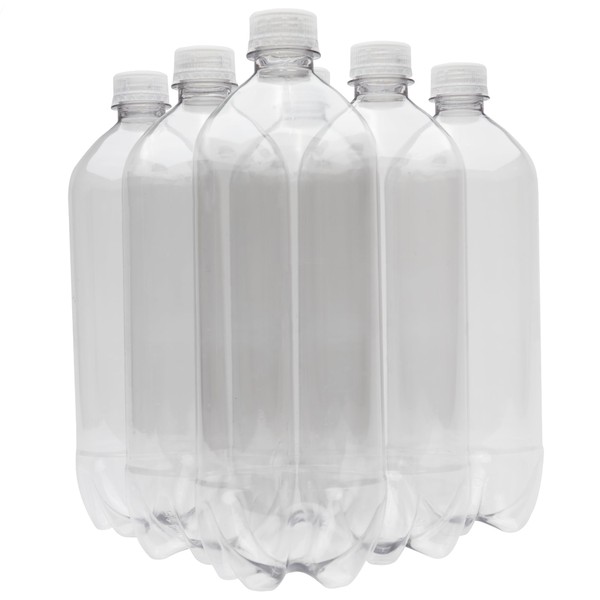 Steve Spangler's 1 Liter Soda Bottles - 6 Pack - For Science Experiment Use