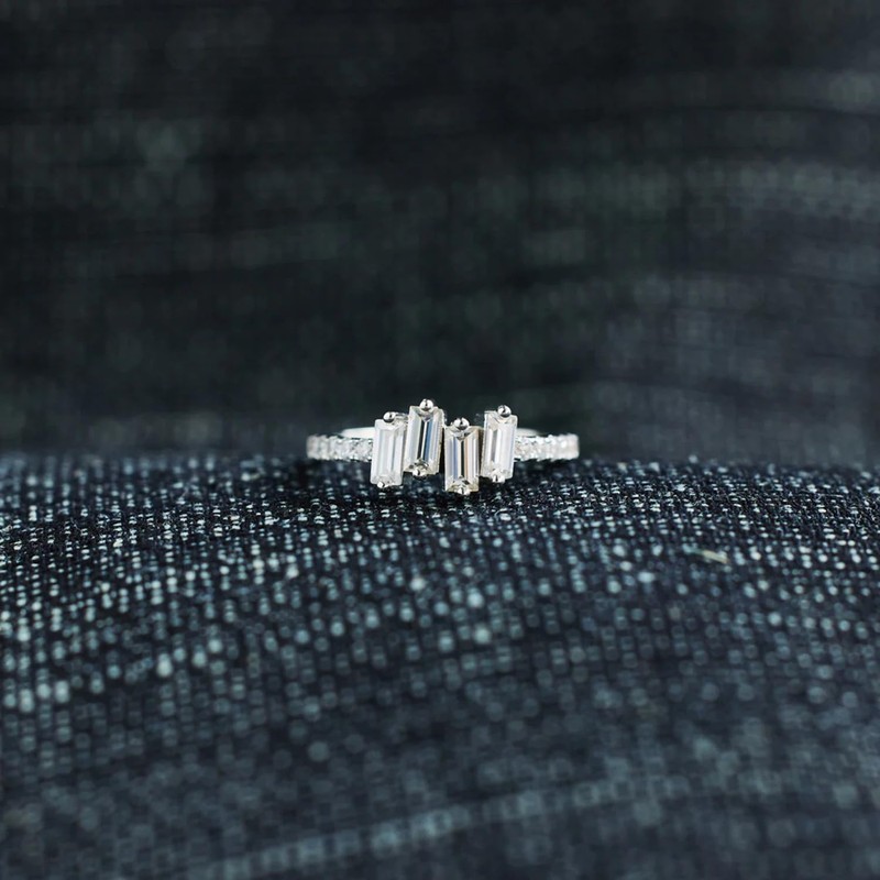 FAICAEIRI SELF-LOVE MULTI STONES RING,Irregular Beautifully Broken Multi-Stones Self-Love Ring,