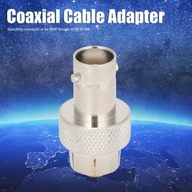 BNC Connectors, BNC Female Antenna Adapter BNC Female to for ICOM Adapter Portable Coaxial Cable Adapter for ICOM Radio AD‑98FSC