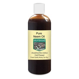 Devprayag Pure Neem Oil (Azadirachta Indica) Natural Therapeutic Grade Cold Pressed 200ml (6.76 oz)