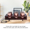 6pcs 100ml Copper Plated Moscow Mule Mug Stainless Steel Cocktail