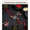 SajShrungar Oxidise Rakhi 1 Set (Rakhi) 1 Set N