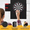 ROYALAY 3 Pcs Dart Board Wall Protectors with Dart Scoreboard