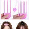 2Pcs Wind Shaping Styling Combs for Fluffy Bangs, High Crown