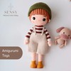 Sensy 100% Soft Cotton Yarn for Amigurumi Knitting and Crochet,