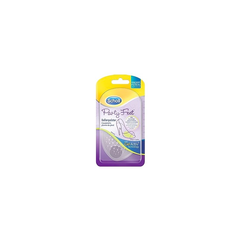 Scholl Party Feet Bunion Pads with Gel Active Technology 3050238
