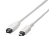 erekomu IEEE1394b FireWire800 Cable 9pin - 4pin 1.0 m White