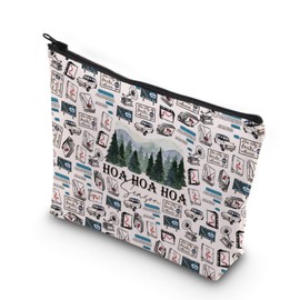 Twilight Inspired HOA HOA HOA Season Zipper Pouch Makeup Bag Edward & Bella Fans Gift (HOA Season CA)