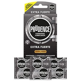 Prudence Extra Fuerte, Caja con 3 Condones