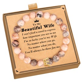 TZPI Wife Bracelet as Mothers Day Gifts for Wife from Kids and Husband